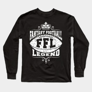 Fantasy Football Legend FFL Long Sleeve T-Shirt